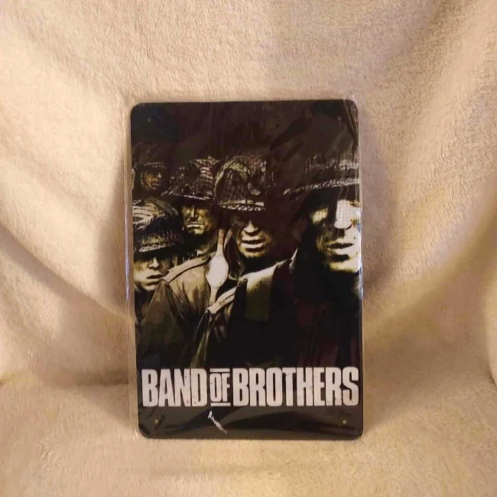 Band of Brothers tin sign